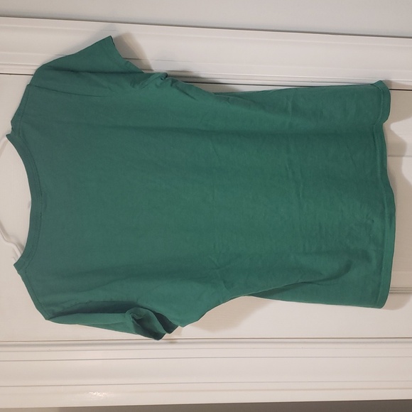 Ladies Larger Irish Goodbye T-Shirt Green - Picture 4 of 7